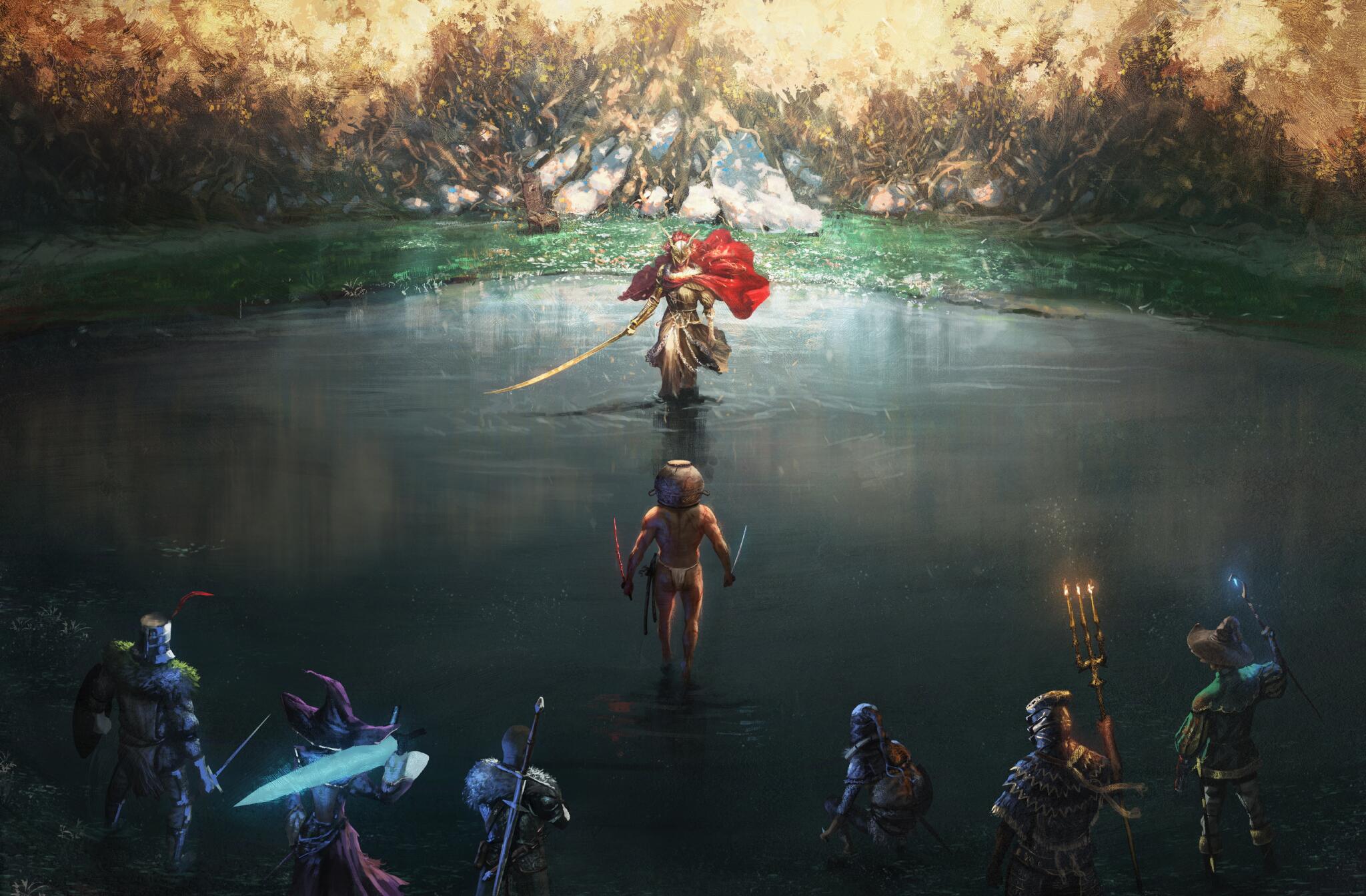 Discovery splash banner for The Jarnished Discord server