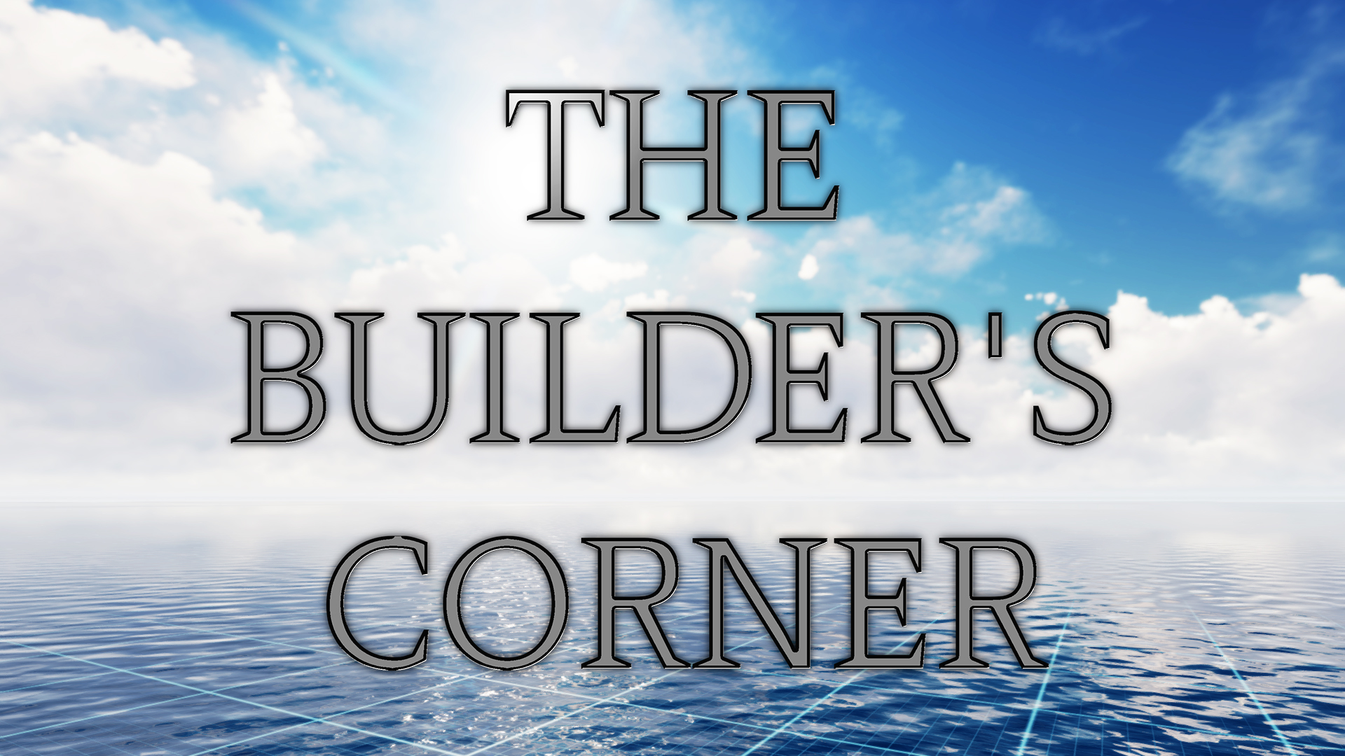 Discovery splash banner for The Builder's Corner Discord server