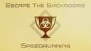 Discovery splash banner for Escape the Backrooms Speedrunning Discord server