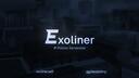 Discovery splash banner for Exoliner || The Best ROBLOX Serverside IDE Discord server
