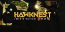 Discovery splash banner for Hawknest | PMC Discord server