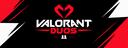 Discovery splash banner for VALORANT DUOS Discord server