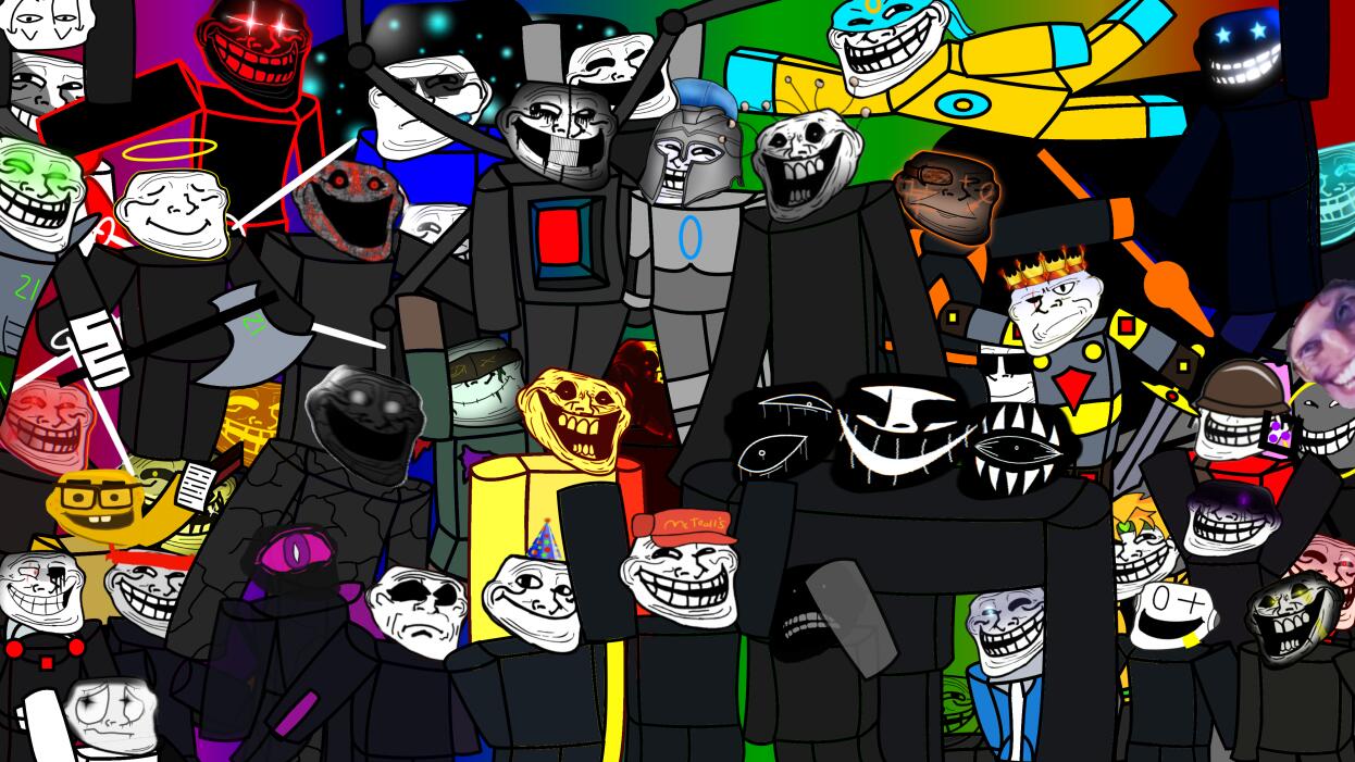 Discovery splash banner for World of Trollge Discord server