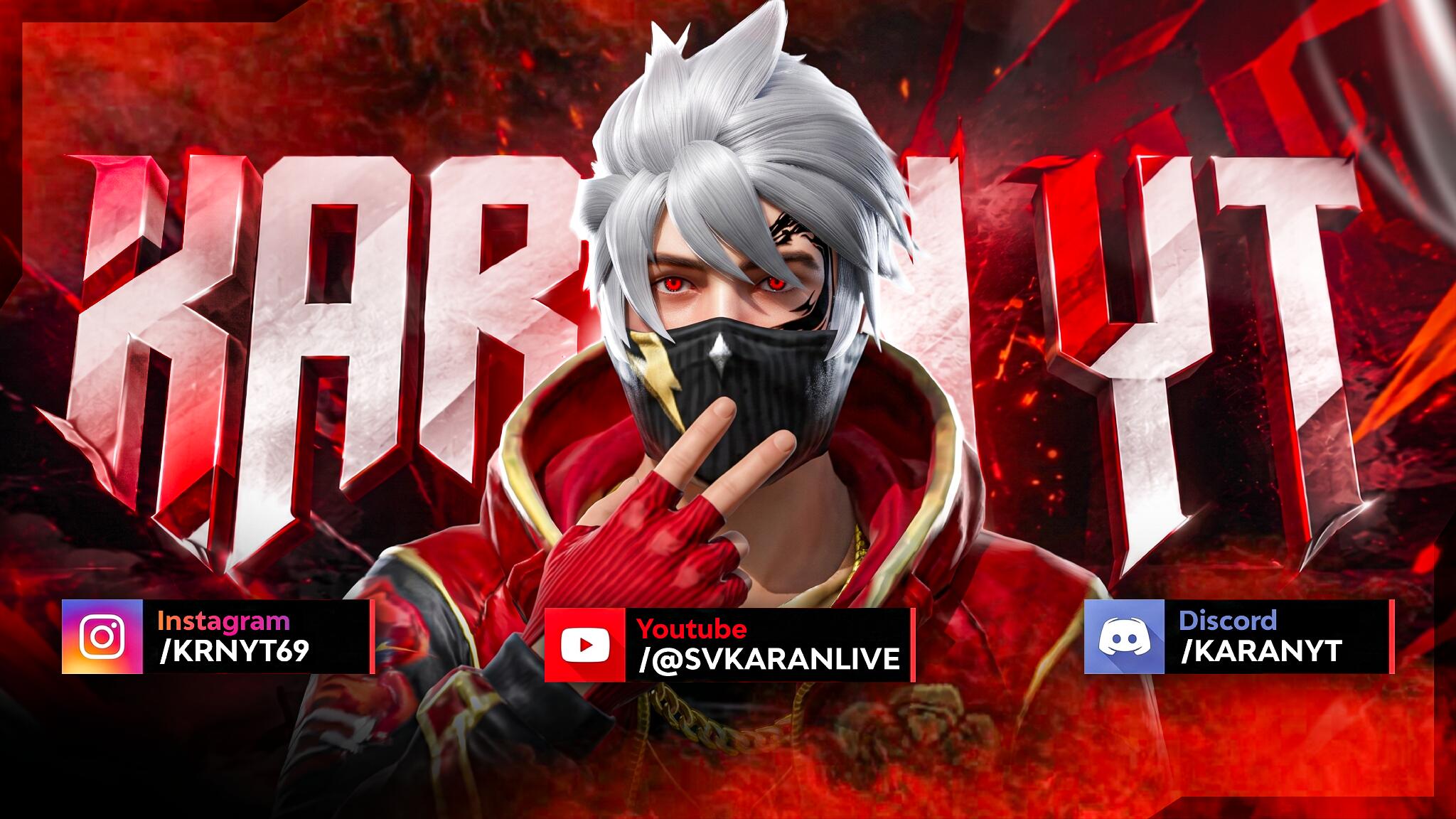 Discovery splash banner for Karan YT Discord server