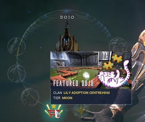 Discovery splash banner for Warframe | LAC | Lily Adoption Centre Discord server