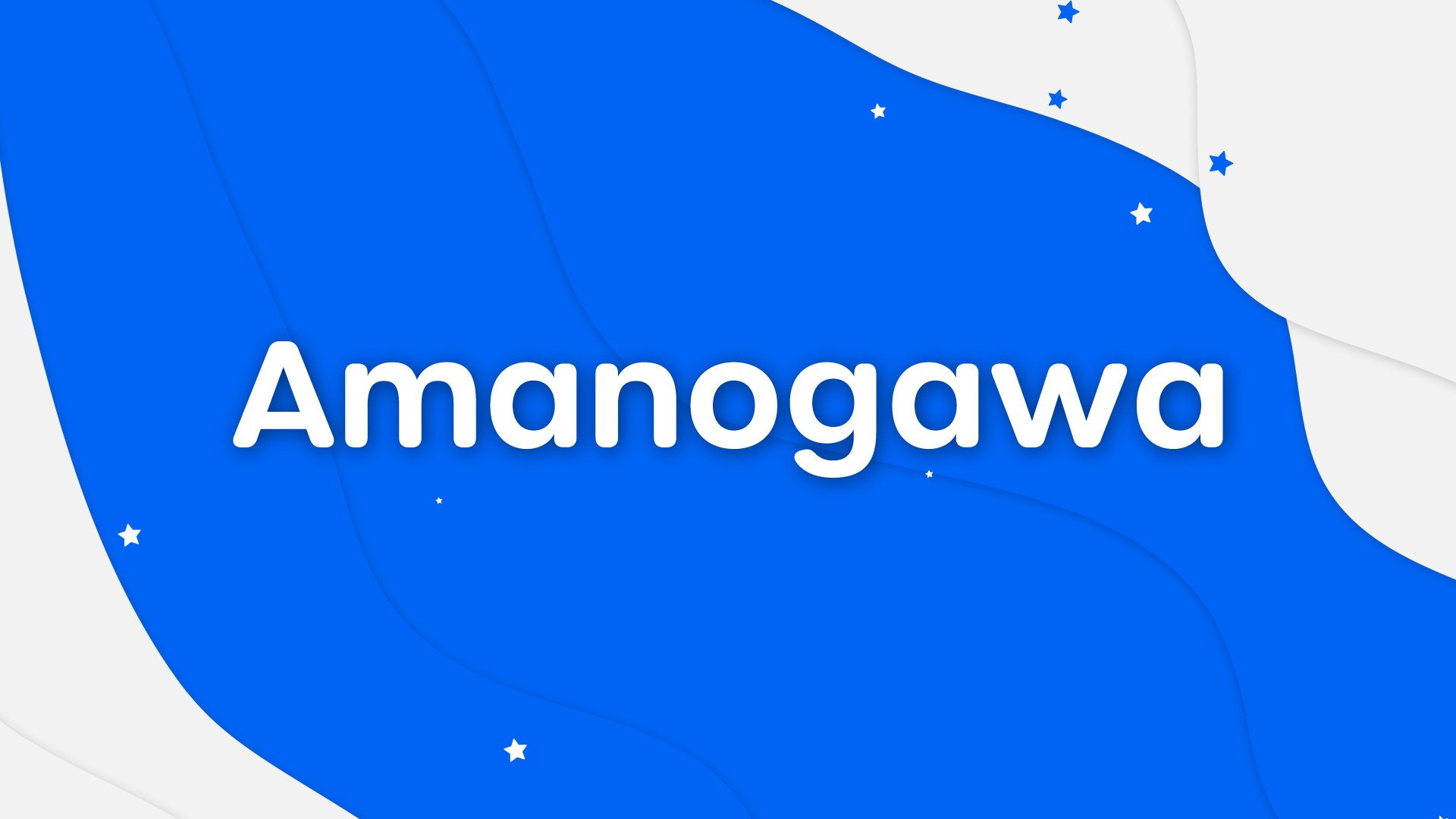 Discovery splash banner for Amanogawa Discord server