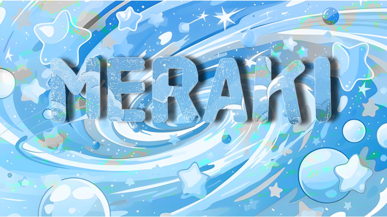 Discovery splash banner for ✶ MERAKI ✶ Discord server