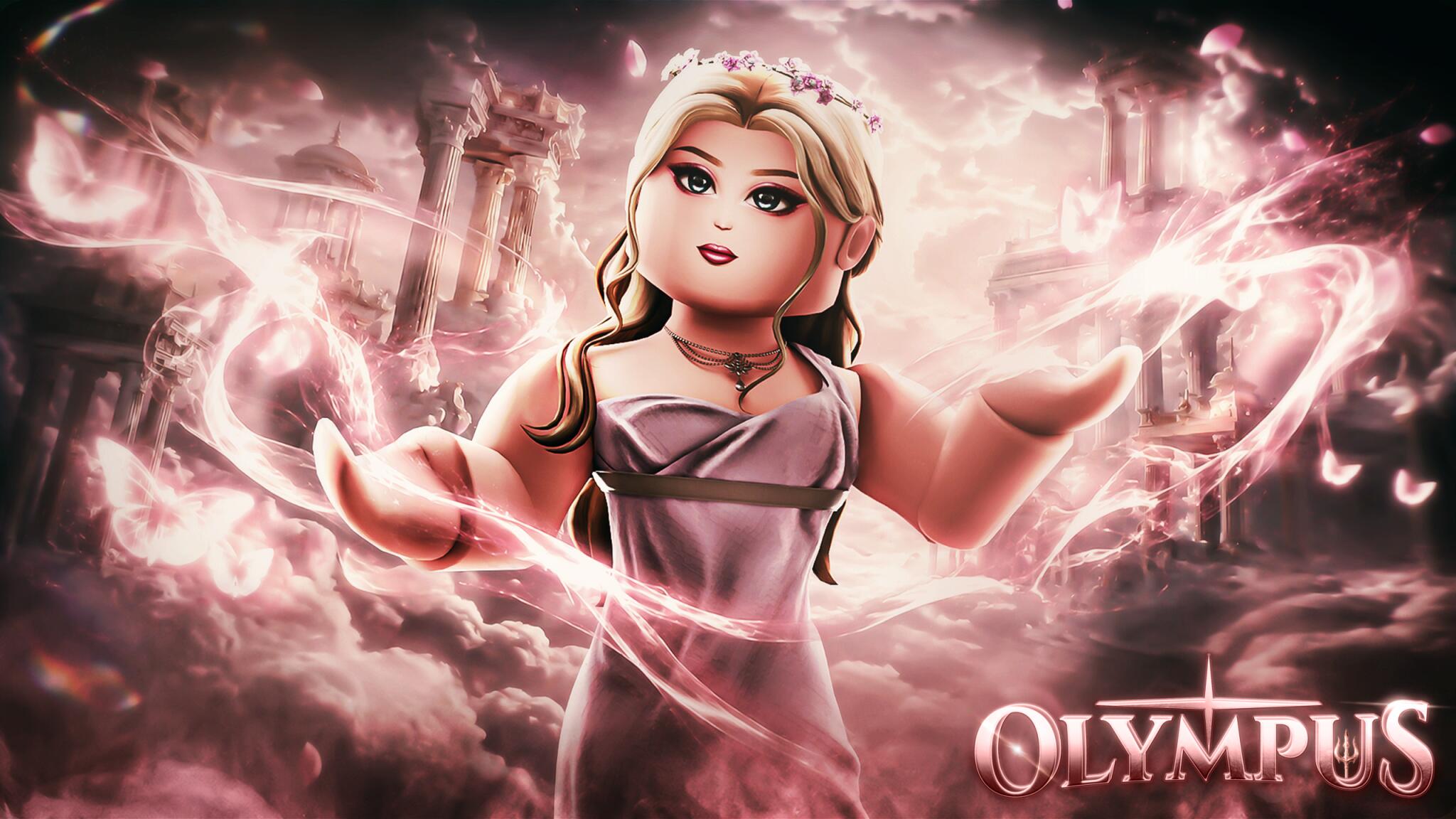 Discovery splash banner for Olympus Discord server