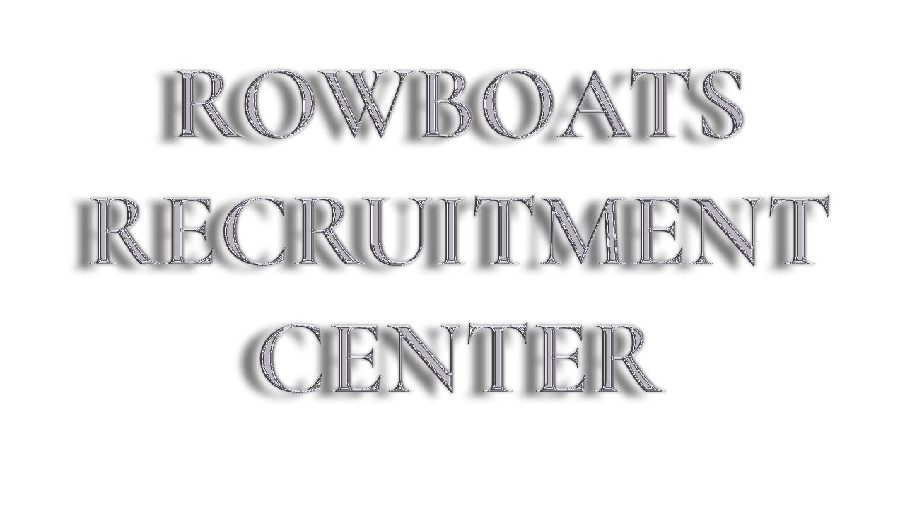 Discovery splash banner for Rowboats Recruitment Center Discord server