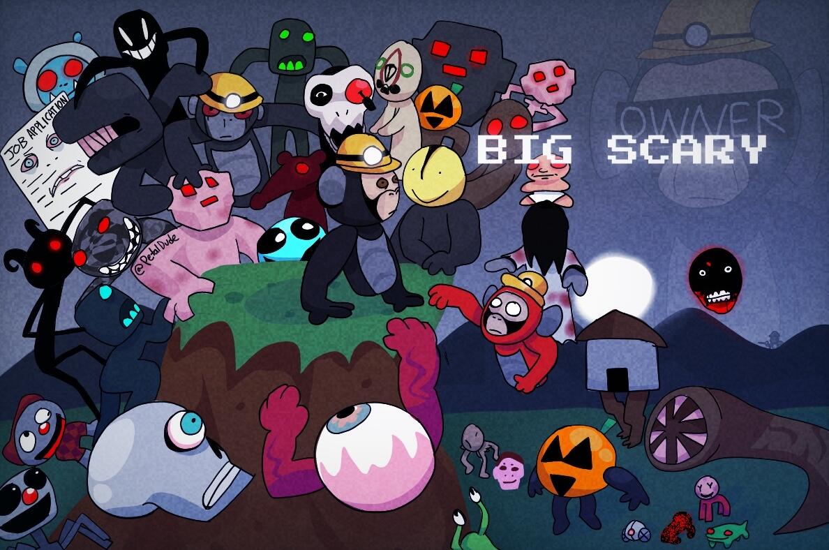 Discovery splash banner for Big Scary Discord server