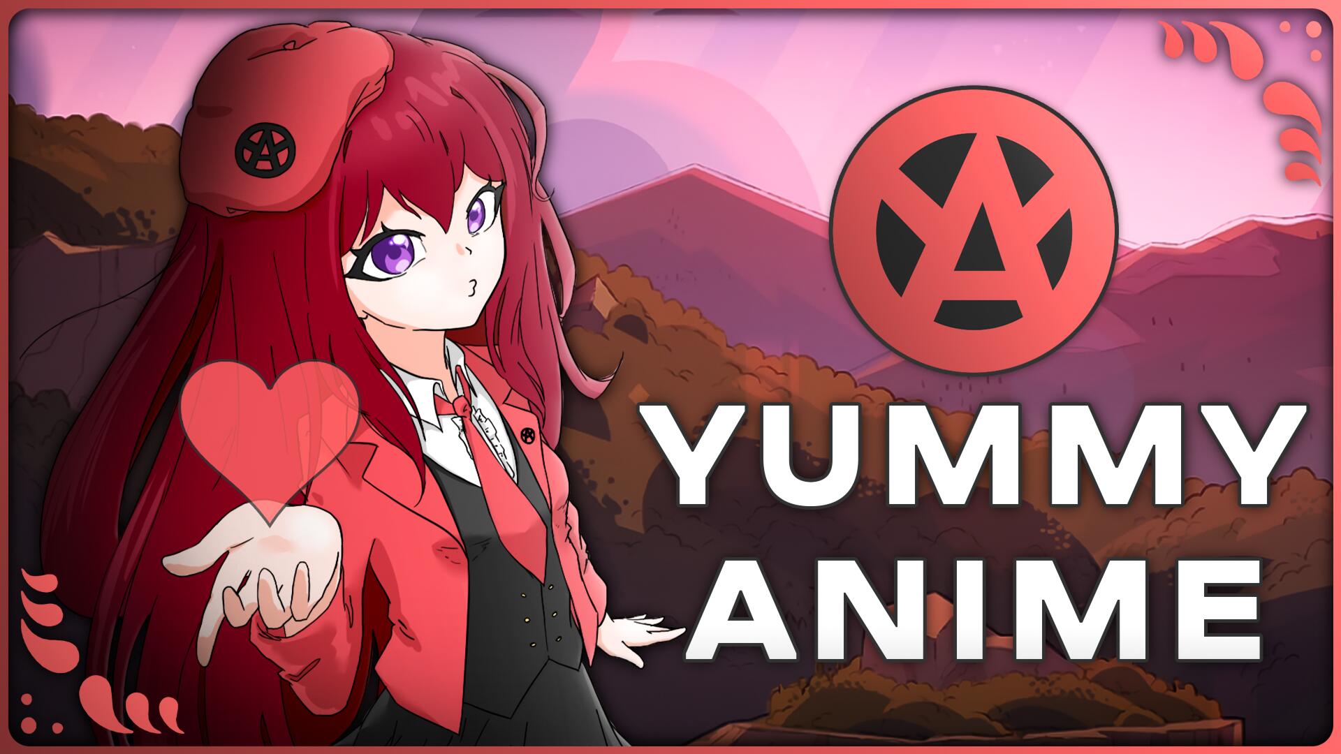 Discovery splash banner for YummyAnime Discord server