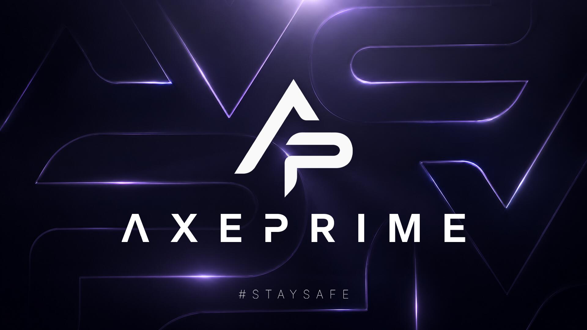 Discovery splash banner for axeprime #staysafe Discord server