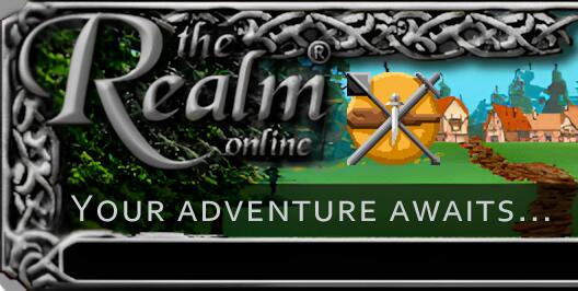 Discovery splash banner for The Realm Online - Official Discord server