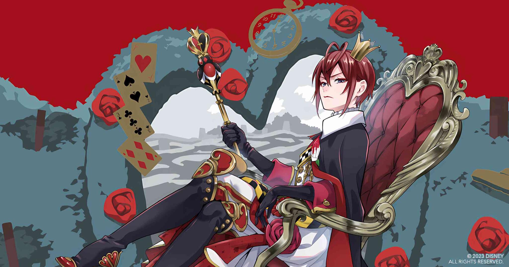 Discovery splash banner for 法 ゛ Queen's Garden 🌹 ⸝⸝ /heartscord Discord server