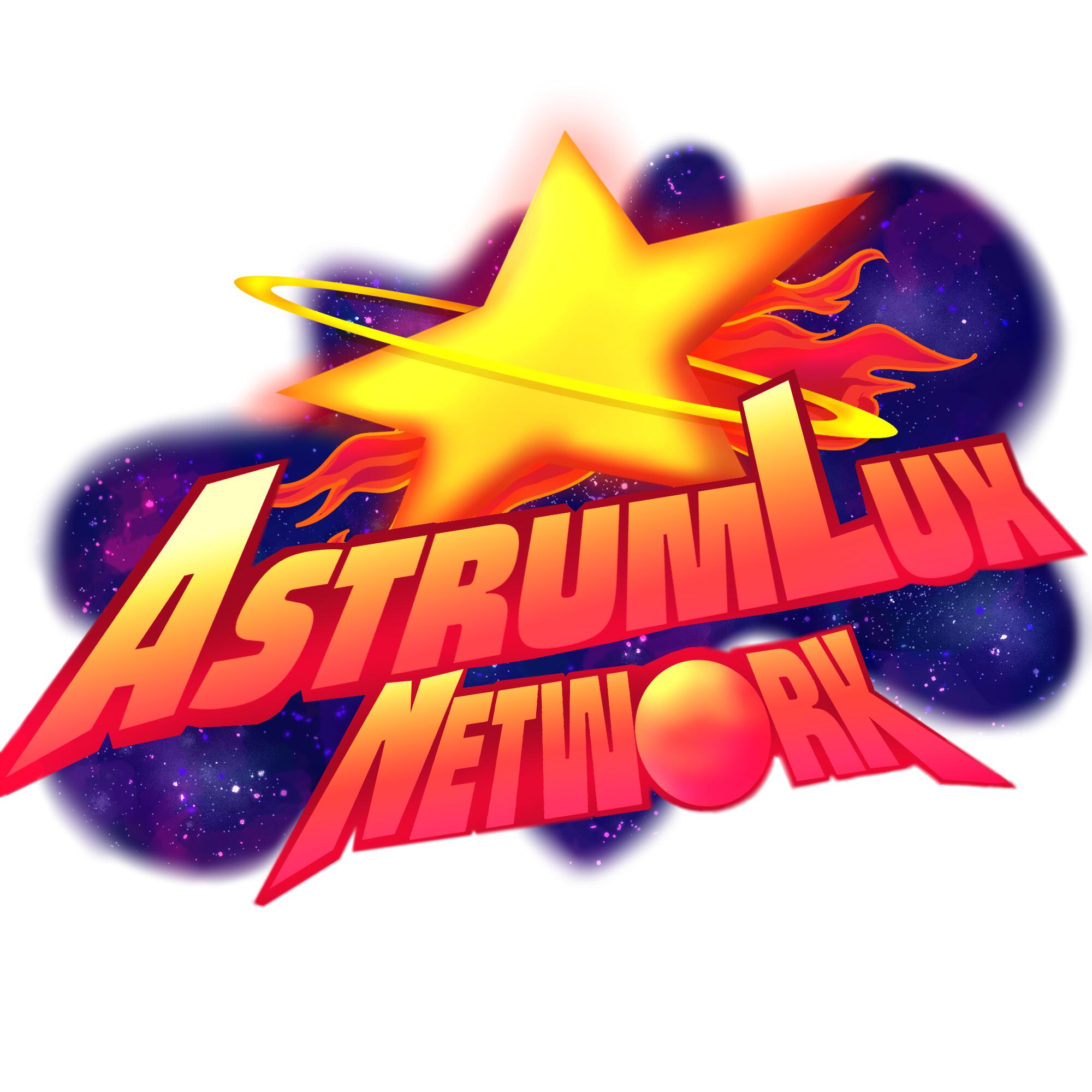 Discovery splash banner for AstrumLux Network Discord server