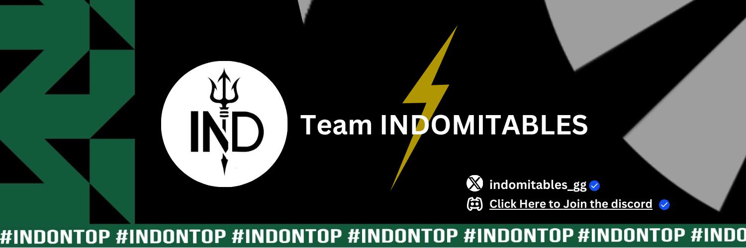 Discovery splash banner for INDOMITABLES Discord server