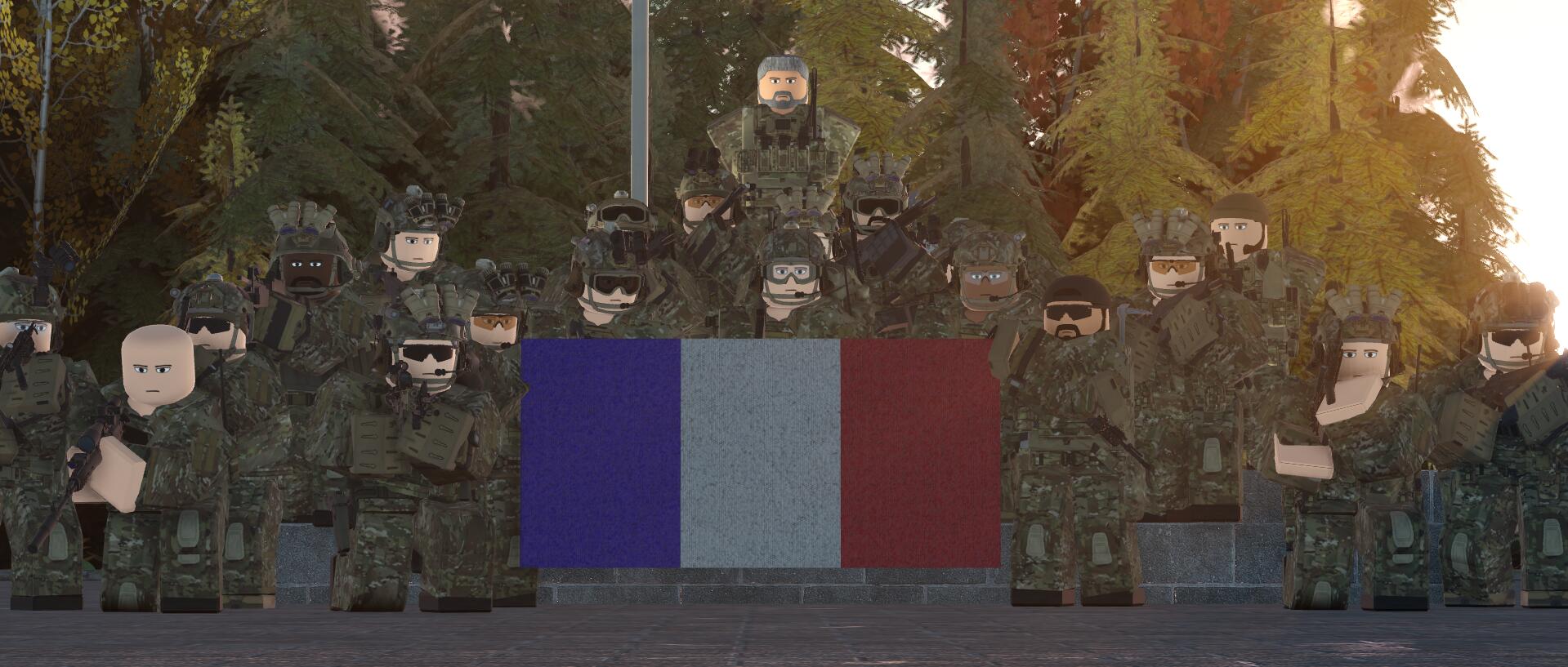 Discovery splash banner for Division Delta BRM5 (FR) Discord server