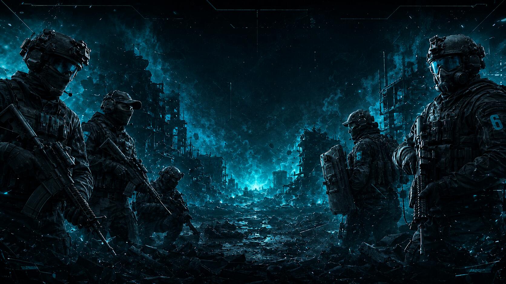 Discovery splash banner for Rainbow Six Siege Ops Discord server
