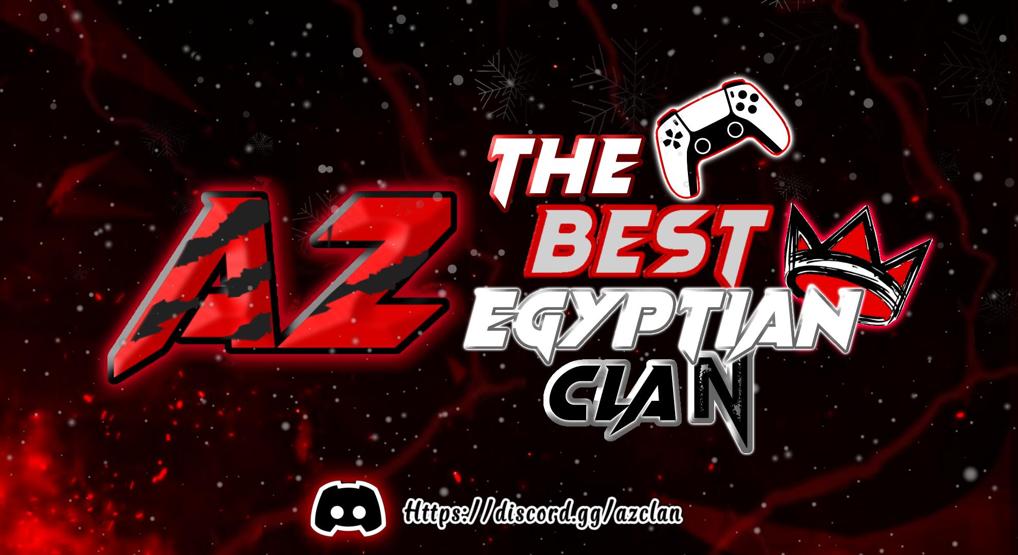 Discovery splash banner for AZ x Clan SG Discord server