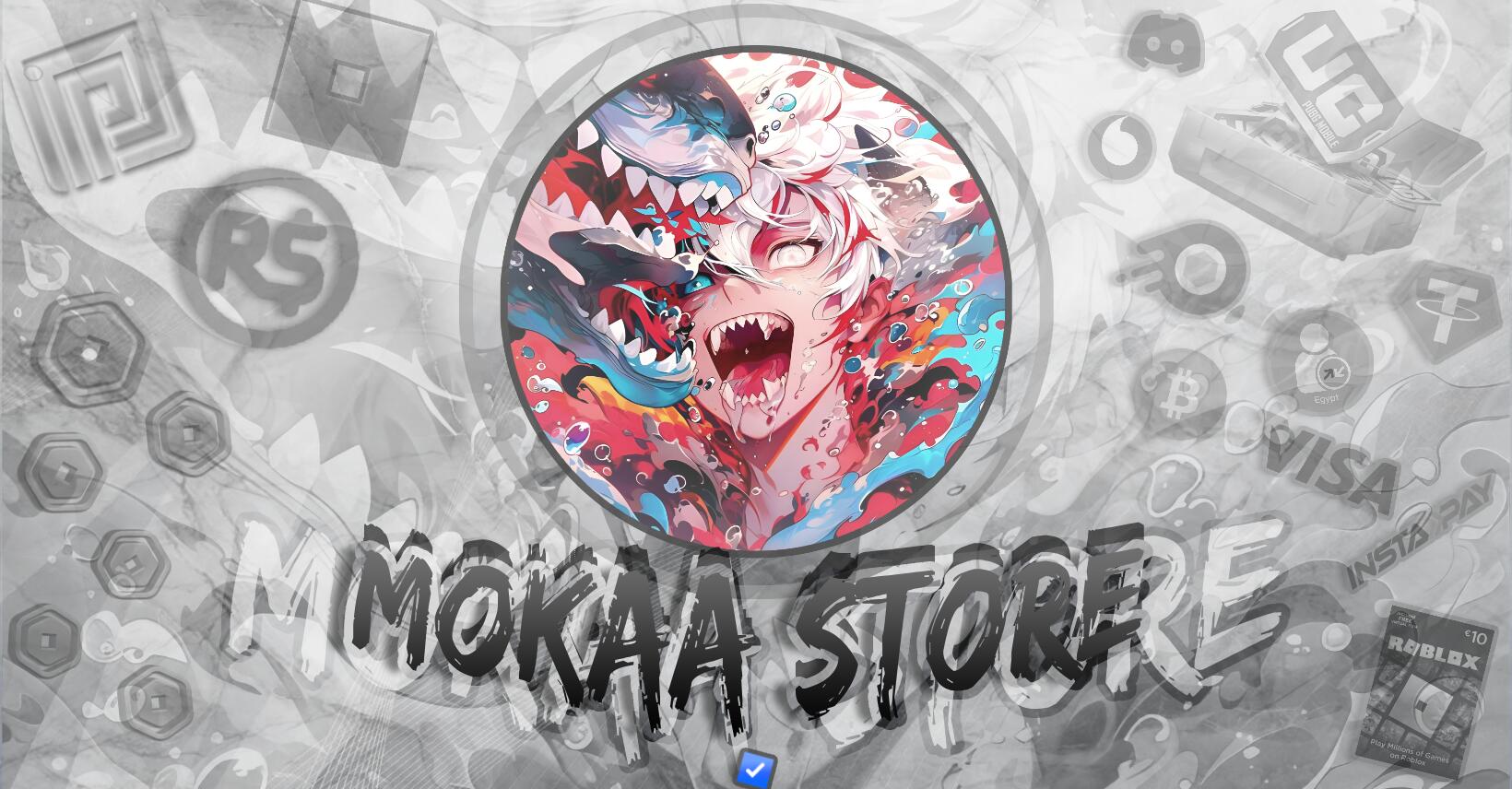 Discovery splash banner for Mokaa Discord server