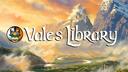 Discovery splash banner for Vale's Library Discord server
