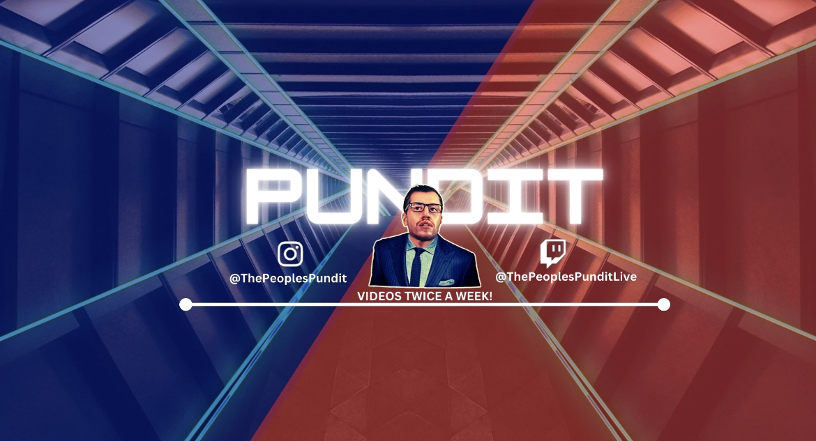 Discovery splash banner for The People's Pundit (Official) Discord server