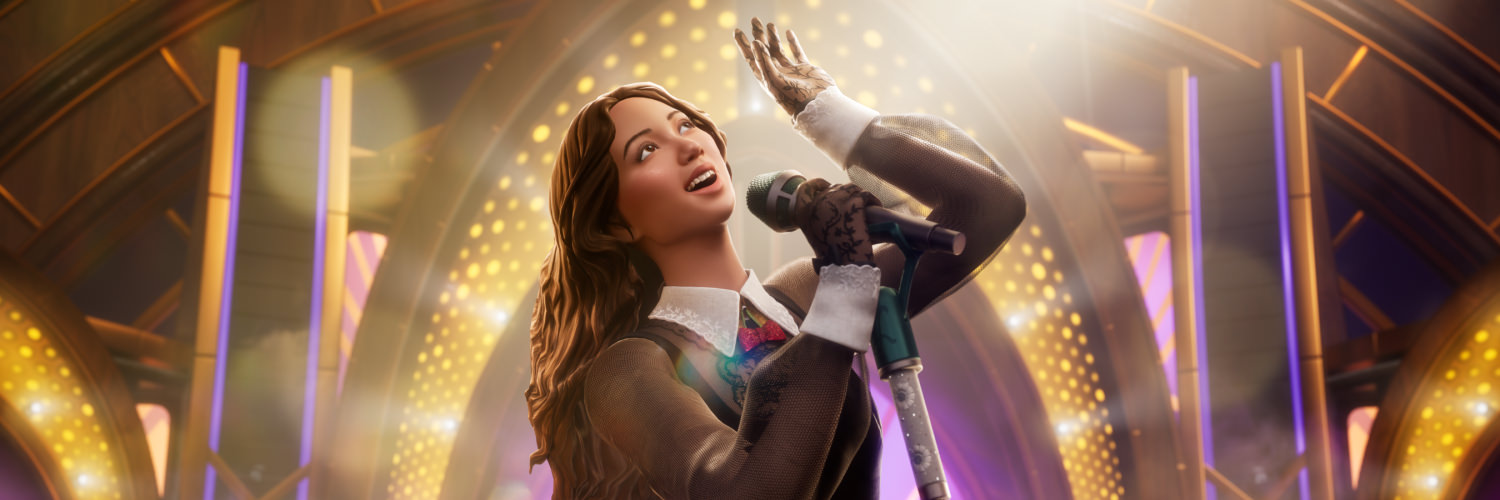 Discovery splash banner for Official Fortnite Festival Discord server