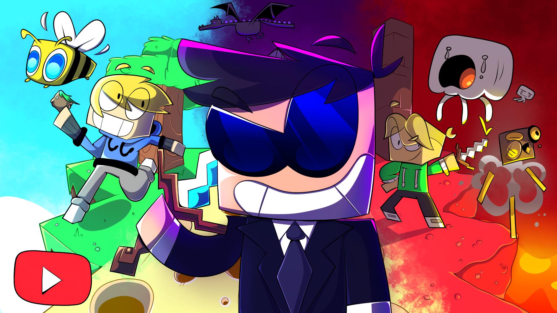 Discovery splash banner for Społeczność YouTuberów Discord server