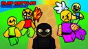 Discovery splash banner for Slap Battles Tower Defense Discord server