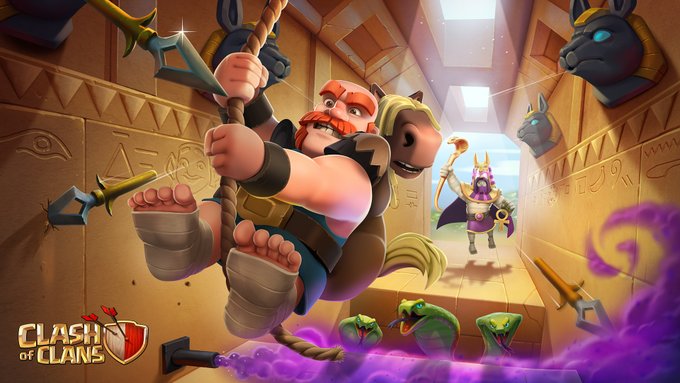 Discovery splash banner for CLASH TUBER Discord server