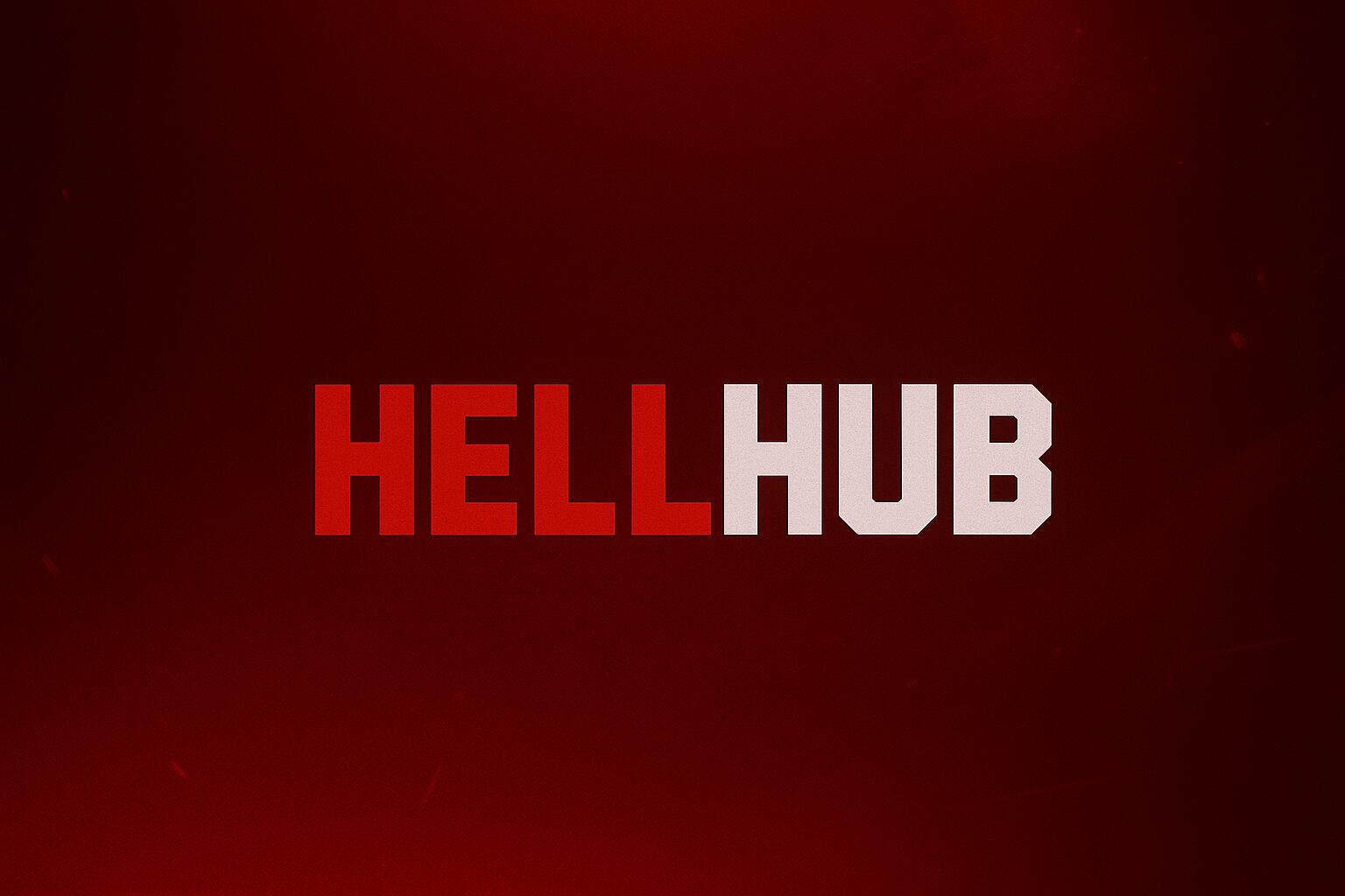 Discovery splash banner for HELLHUB | 1.16.5 Discord server