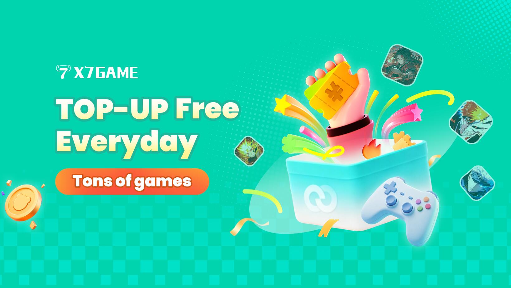 Discovery splash banner for x7game.com Discord server