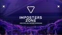 Discovery splash banner for IMPOSTERS ZONE Discord server