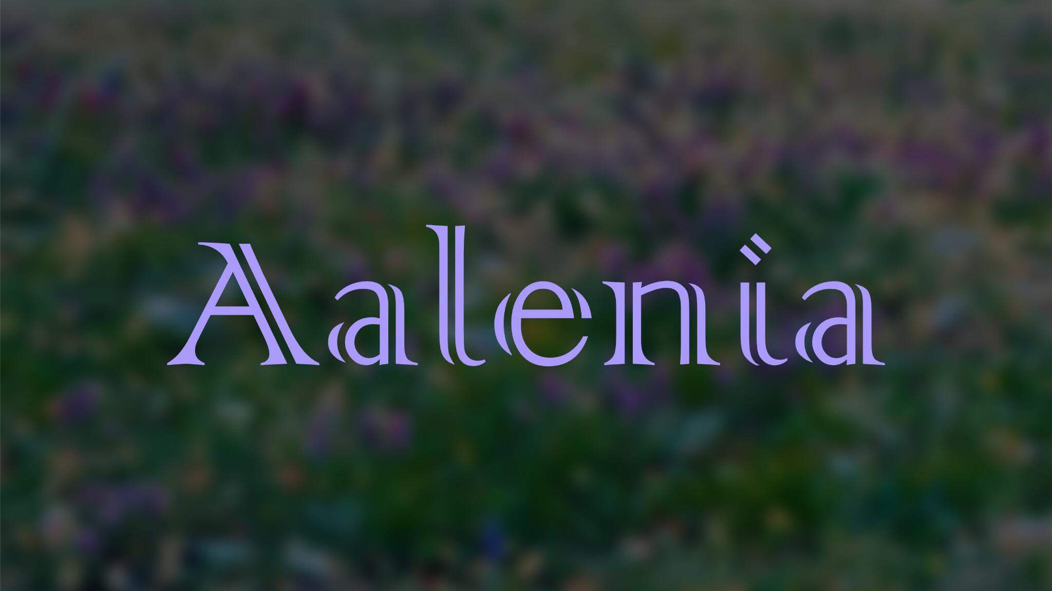 Discovery splash banner for Aalenia Discord server