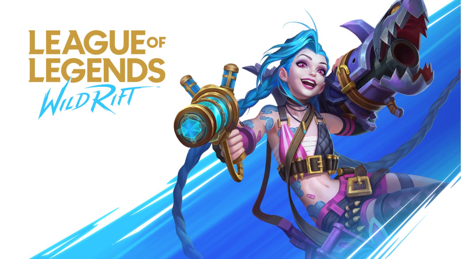 Discovery splash banner for League of Legends: Wild Rift Discord server