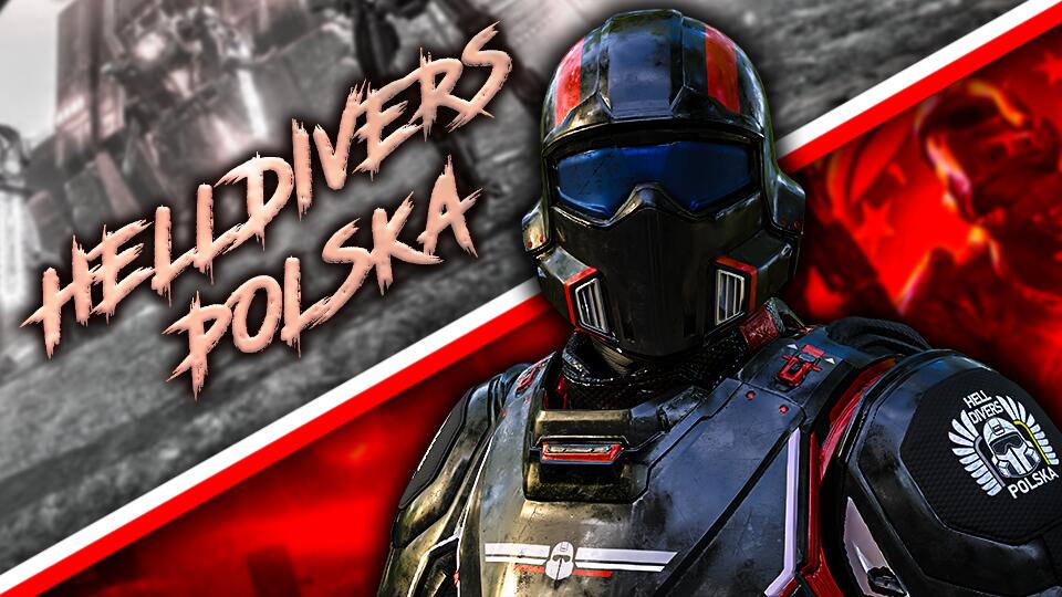 Discovery splash banner for Helldivers Polska Discord server