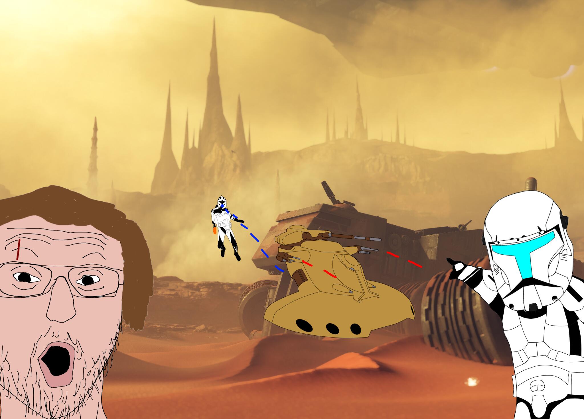 Discovery splash banner for 4 Finns - SWBF2 Discord server