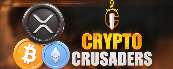 Discovery splash banner for Crypto Crusaders | The #1 Crypto Trading Community Discord server
