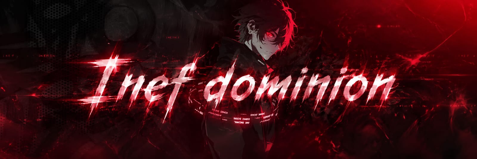 Discovery splash banner for INEF DOMINION Discord server
