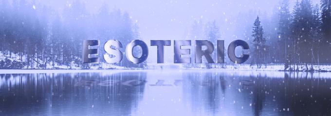 Discovery splash banner for Esoteric's Community Discord server