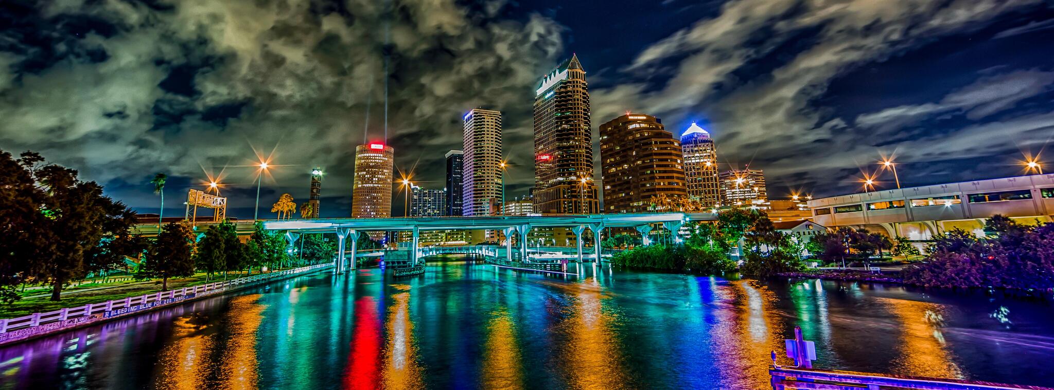 Discovery splash banner for Tampa Bay Young Adults Discord server