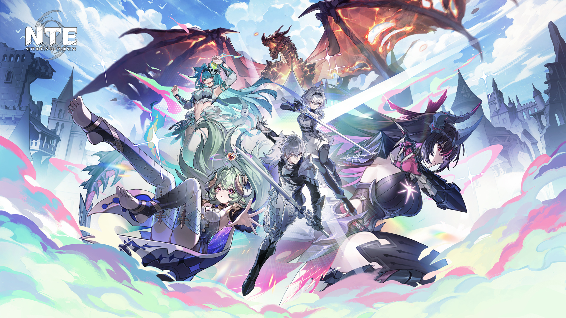 Discovery splash banner for NTE Global Official Discord server