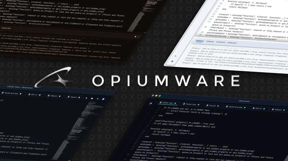 Discovery splash banner for Opiumware Discord server