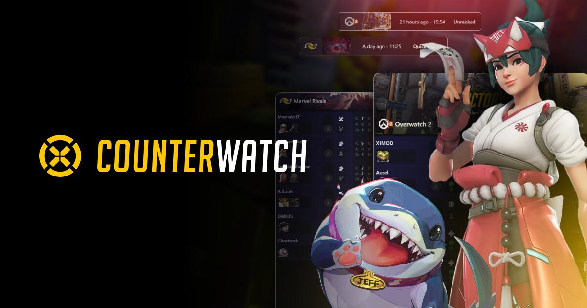Discovery splash banner for Counterwatch Discord server
