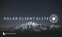 Discovery splash banner for Solar Client Elite Discord server