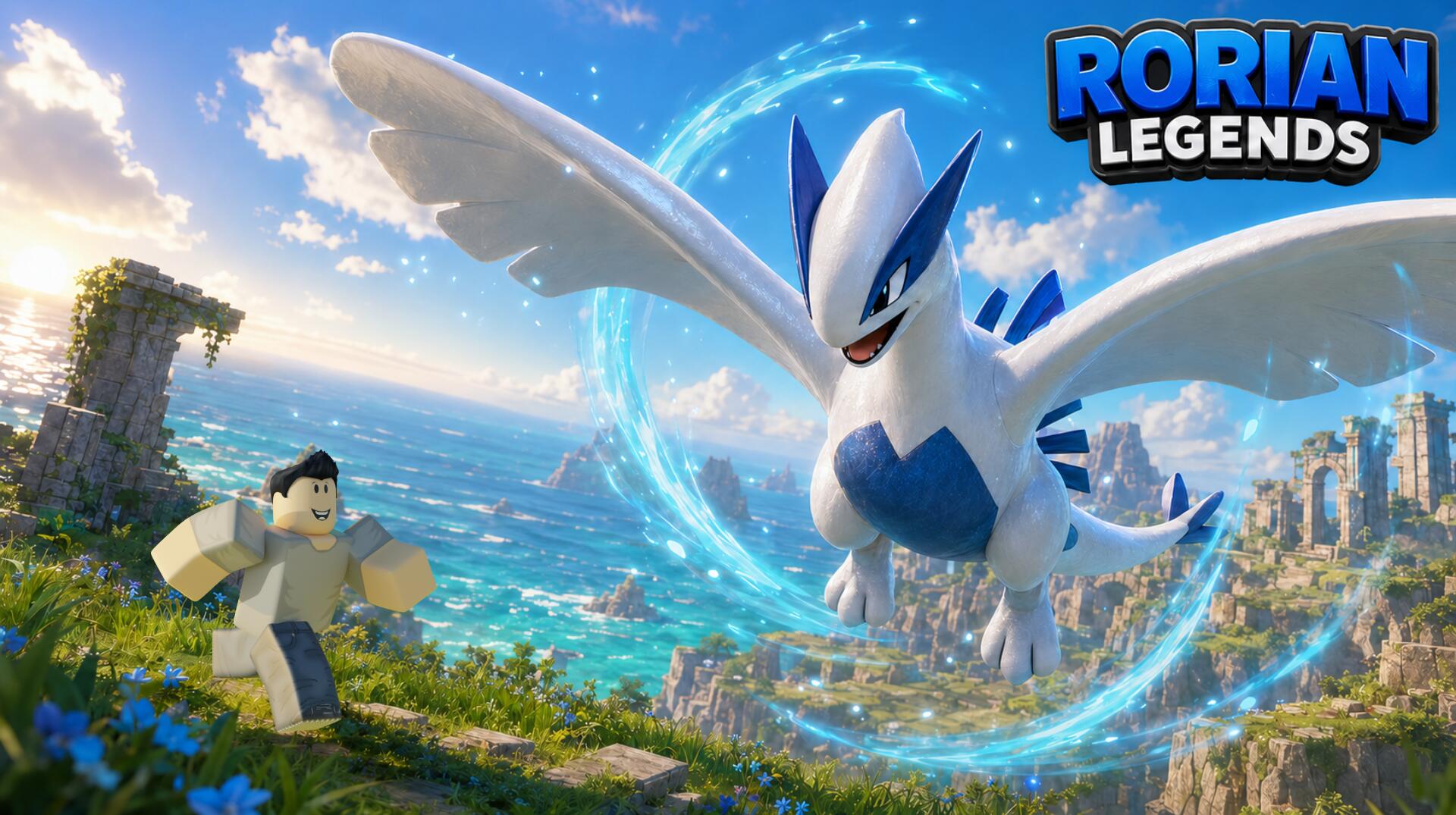 Discovery splash banner for Rorian Legends Discord server
