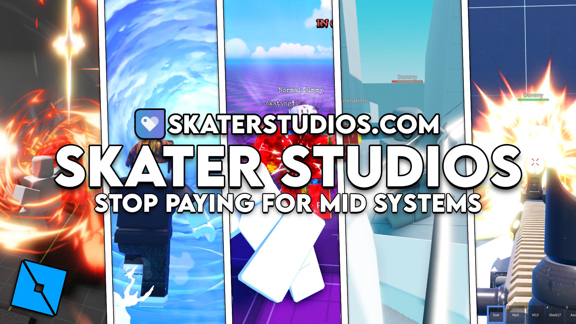 Discovery splash banner for SKATER STUDIOS Discord server