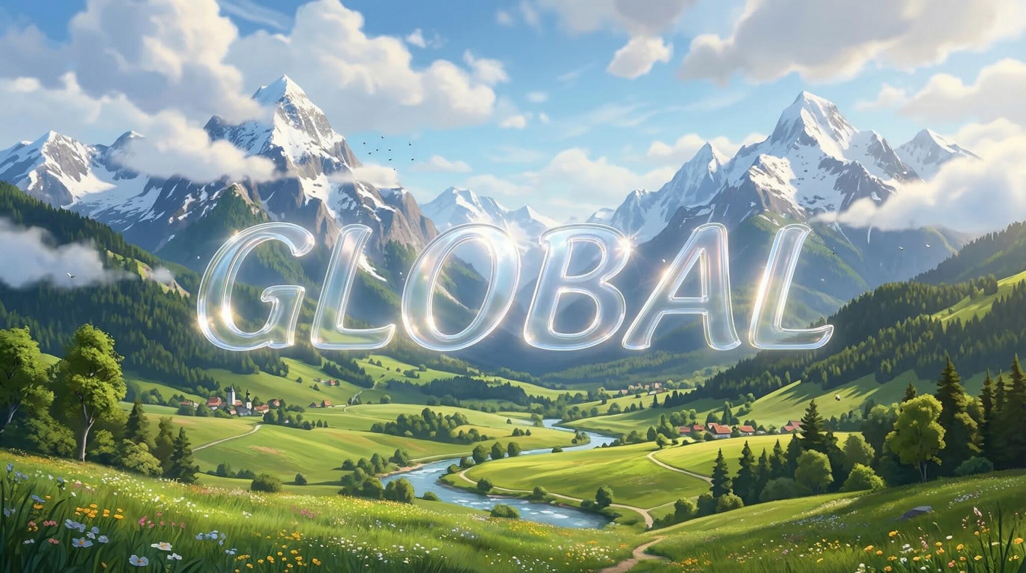 Discovery splash banner for Global Discord server