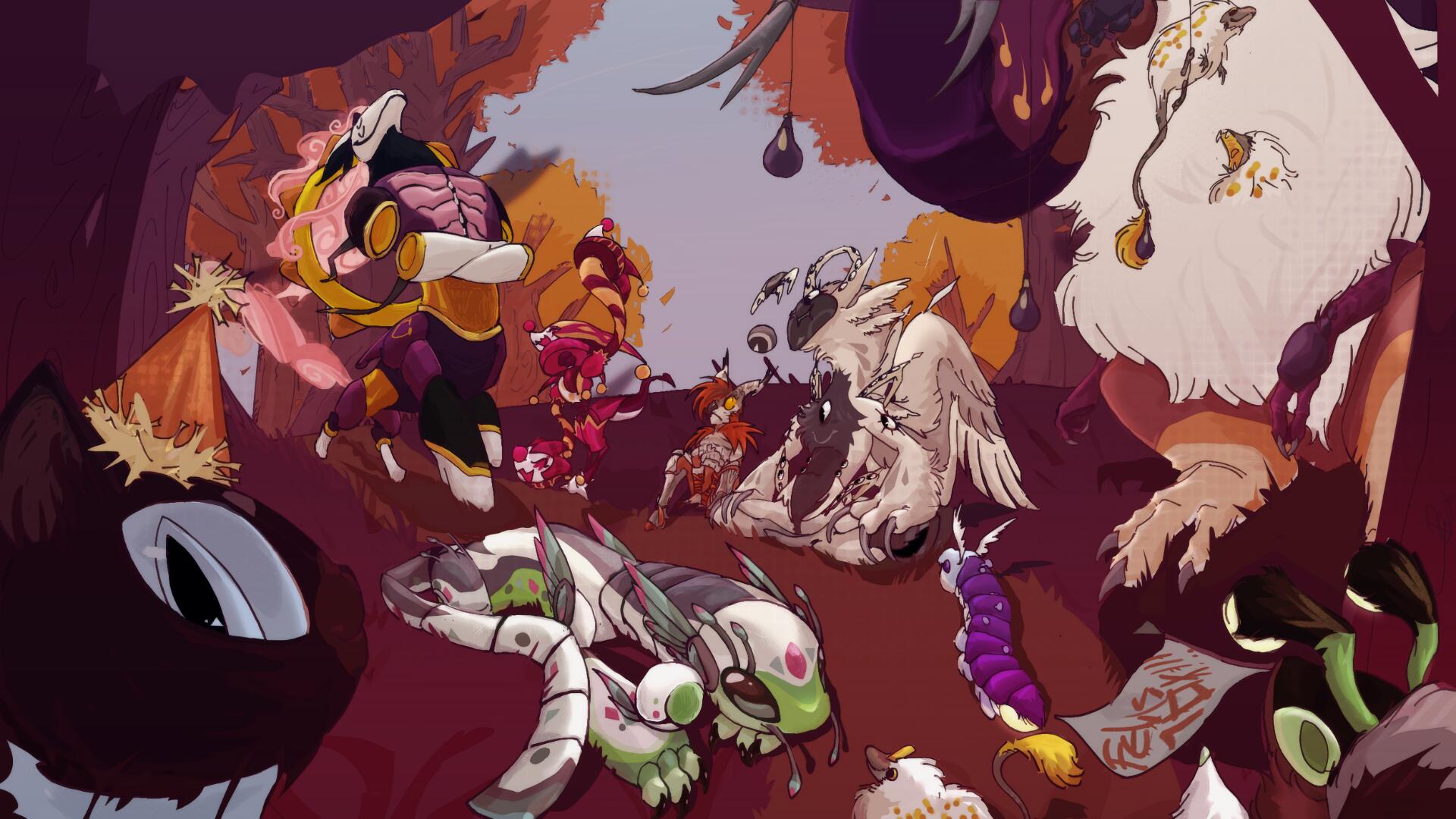 Discovery splash banner for Creatures of Sonaria PT/BR Discord server