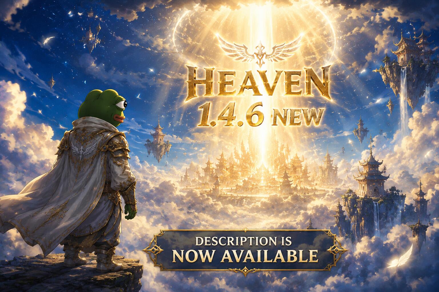 Discovery splash banner for Heaven Perfect World Discord server